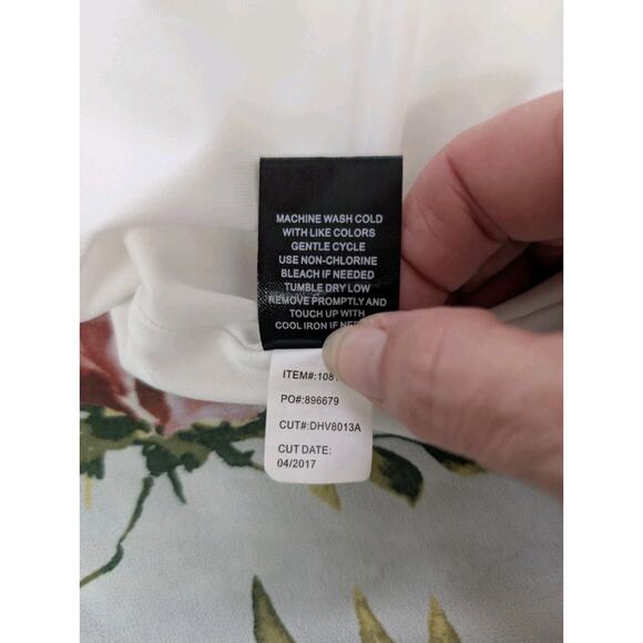 Torrid Floral Chiffon Mock Neck Maxi Dress Boho Sz 3X - Picture 10 of 11